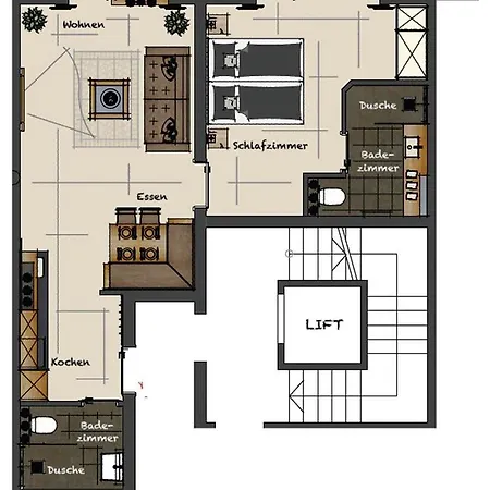 מלון Alpin-hotel Schrofenblick 4*